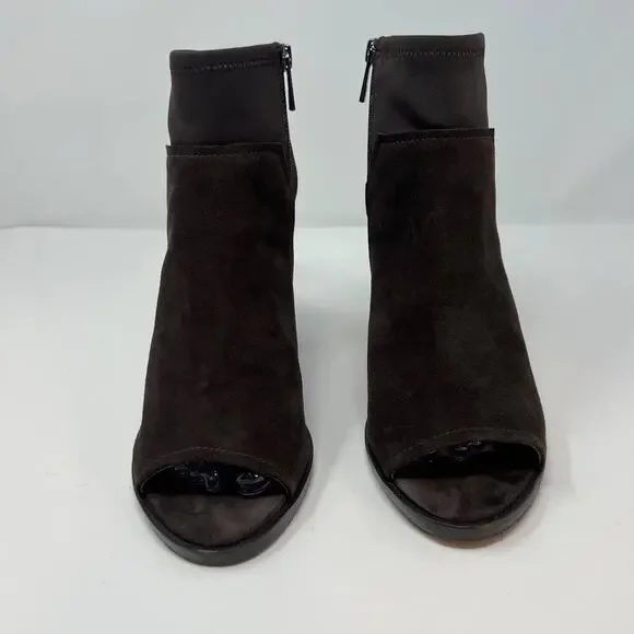 Donald J Pliner Women's Kleo Open Toe Ankle Bootie Size 9M Brown - Picture 3 of 13